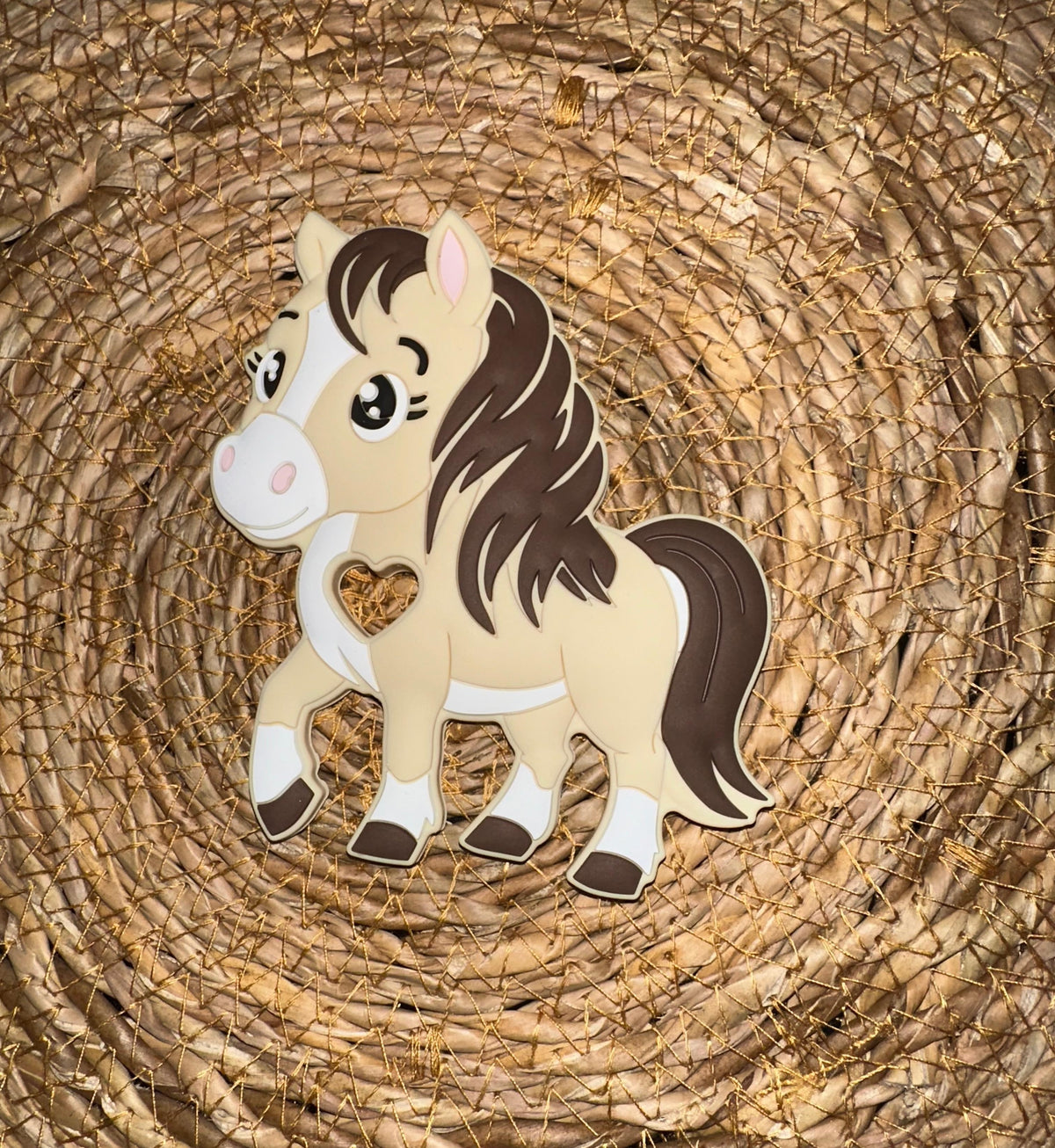 Mordedor Caballo para Bebé - Silicona Segura y Libre de BPA