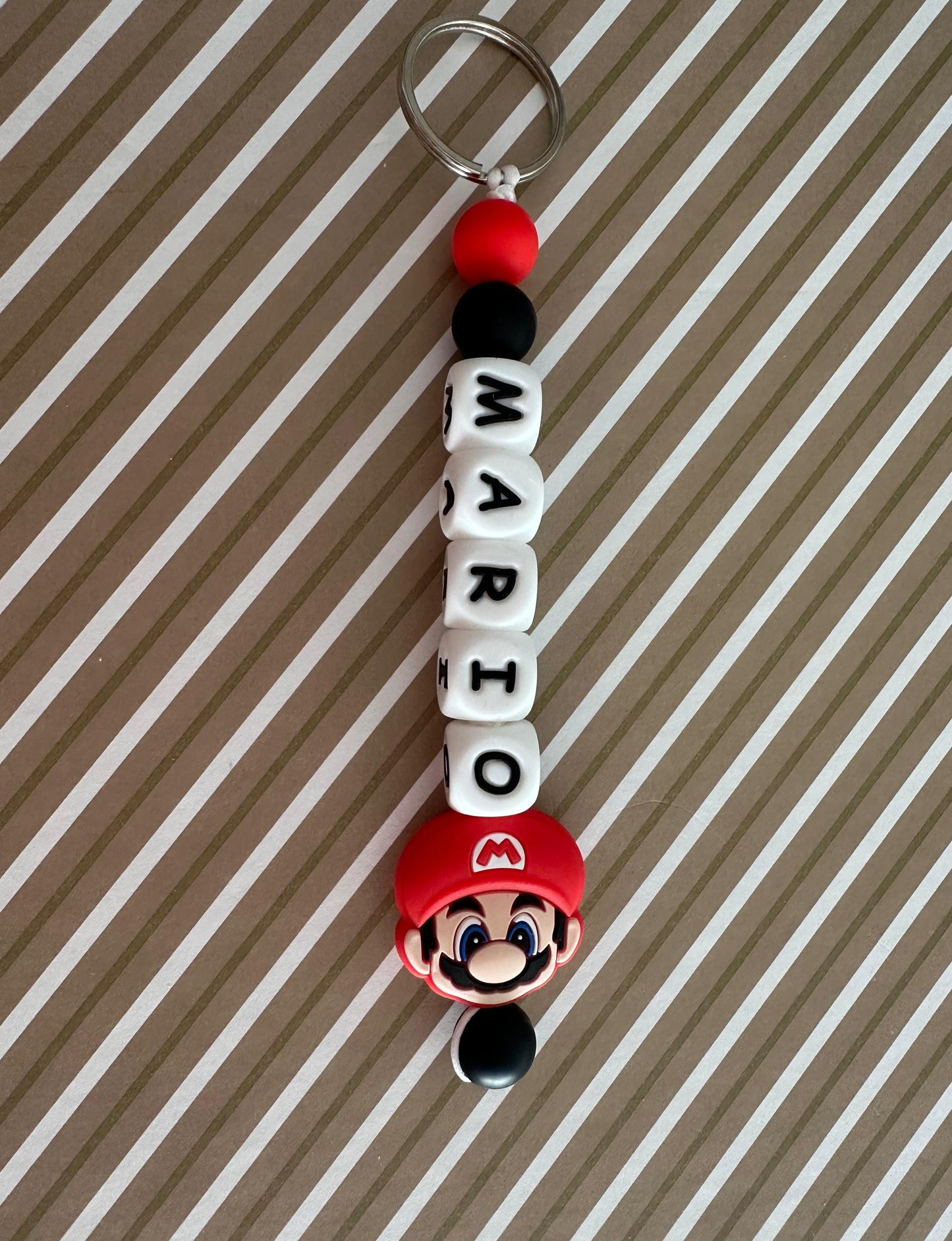 Llavero Personalizado Mario Bros – Silicona Segura, Resistente y Libre de BPA