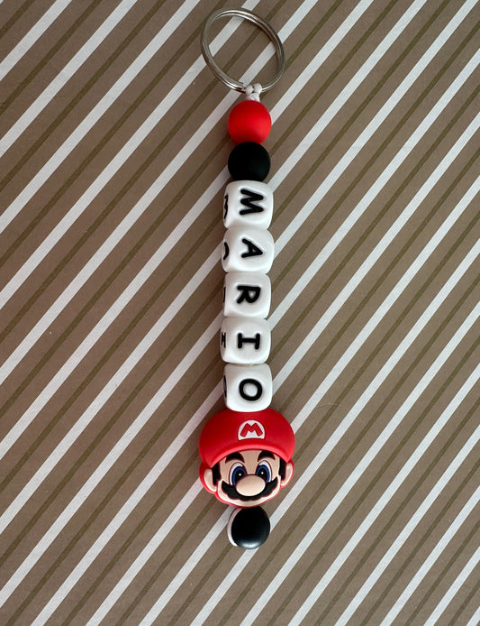 Llavero Personalizado Mario Bros – Silicona Segura, Resistente y Libre de BPA