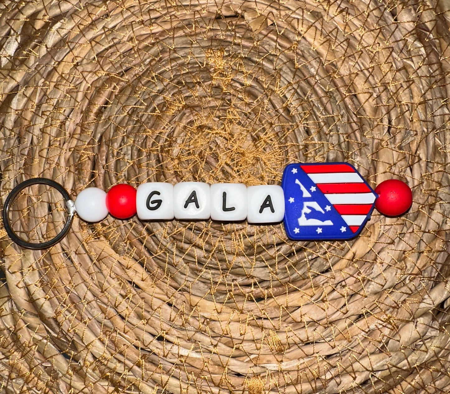 Llavero Personalizado Atlético de Madrid – Silicona Segura, Resistente y Libre de BPA