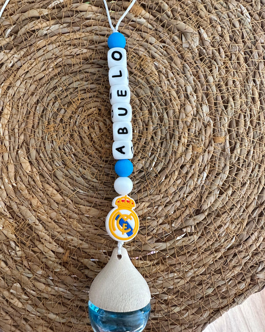 Ambientador Personalizado de Silicona Real Madrid – Original y Reutilizable